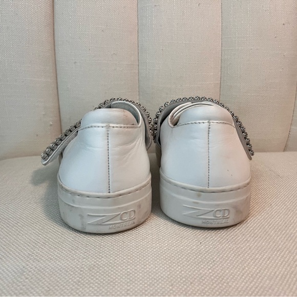 ZCD Montreal Italian Leather Sneakers with Crystals - Picture 5 of 6